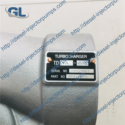 ΝΕΟΣ ΓΝΗΣΙΟΣ στροβιλοσυμπιεστής 49181-03910 στροβιλο TD10L για τη μηχανή Perkins