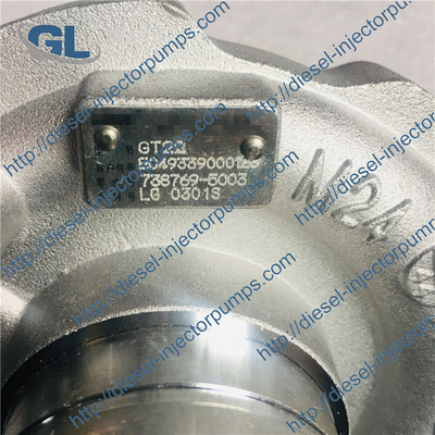 GT22 στροβιλο 738769-5003 E049339000128 E049339000054 για το φορτηγό επανάληψης Foton Aoling με τη μηχανή BJ493ZQ BJ493ZLQ3