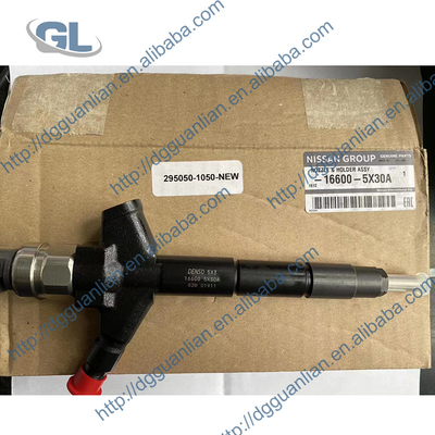 Αρχικός εγχυτήρας 295050-1050 16600-5X30A καυσίμων ραγών diesel κοινός για τον ΑΝΙΧΝΕΥΤΉ YD25DDTI D5 D22 της NISSAN NAVARA