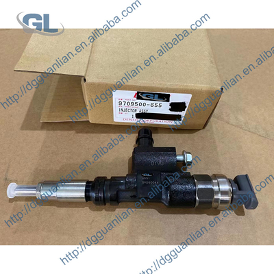 Γνήσιος εγχυτήρας 095000-6550 ραγών diesel κοινός 095000-6551 23670-E0190 για το λεωφορείο N04C HINO