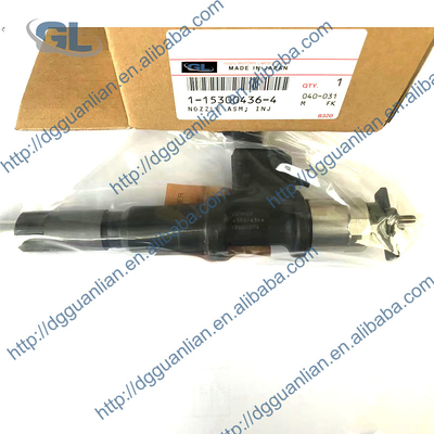 Κοινός εγχυτήρας Assy 095000-6303 095000-6304 095000-6305 1-15300436-3 1-15300436-4 diesel καυσίμων ραγών για ISUZU 6WG1