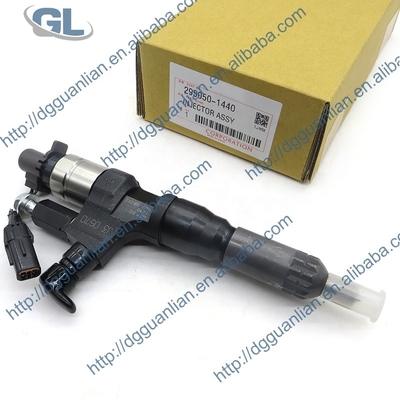 Γνήσιος ολοκαίνουργιος diesel εγχυτήρας 295050-1440 23670-E0570 ραγών καυσίμων κοινός για HINO J08E